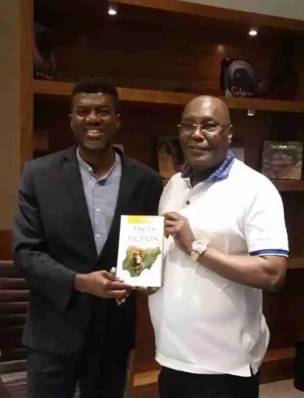 Reno Omokri Pictured With Atiku Abubakar In London
